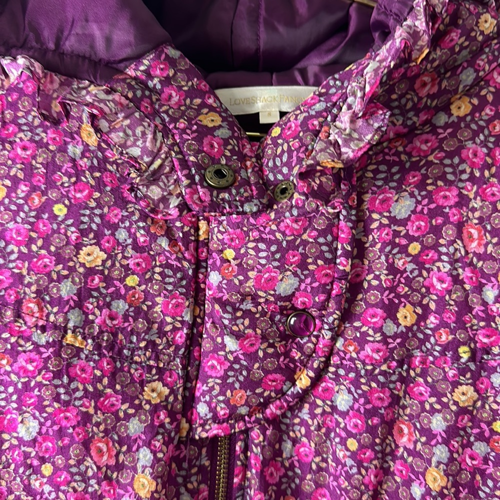 LoveShackFancy Modena Puffer Jacket - Picture 2 of 8